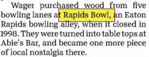 Rapids Bowl - Mar 26 2019 Article On Lanes (newer photo)